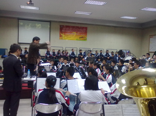 北京109中学佰利乐示范乐团大师班活动圆满结束