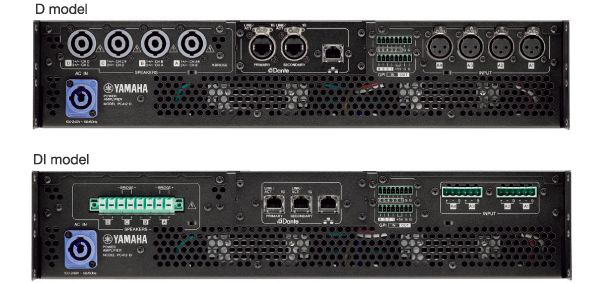 新型网络功放PC系列D/DI型号：通过集成强大的矩阵功能和Dante连接方式，提供高灵活性和可扩展性